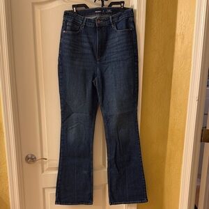 Old Navy Dark Blue Flare Jeans Tall